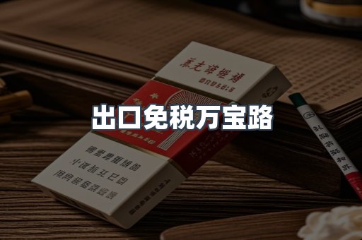 出口免税万宝路